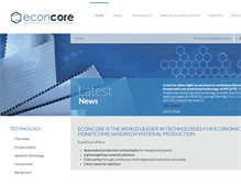 Tablet Screenshot of econcore.com